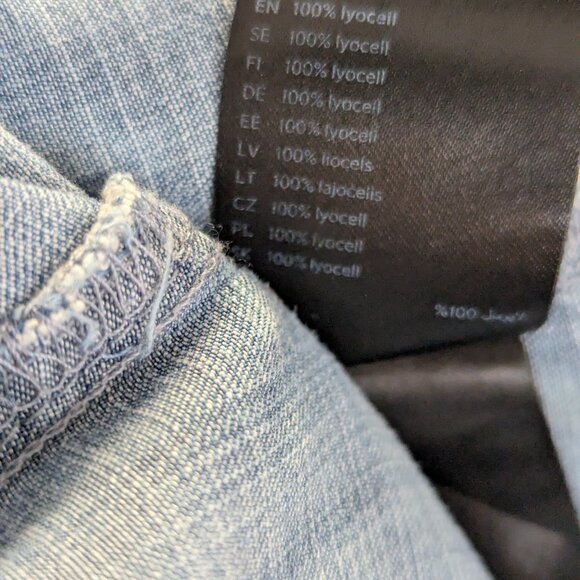 Lindex Long Lyocell Denim Jacket - Picture 13 of 13